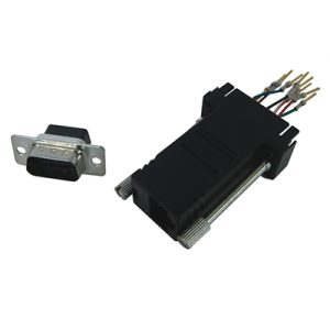 9 Way Male To Rj45 Adaptor