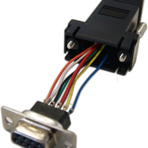 9 Way Female To Rj45 Adaptor 