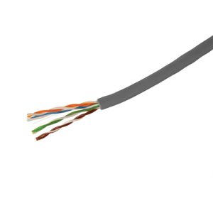 Cat5e Solid UTP @ 305m Reel Grey
