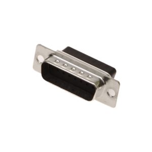 D-Type 15 Way Male Crimp Shell