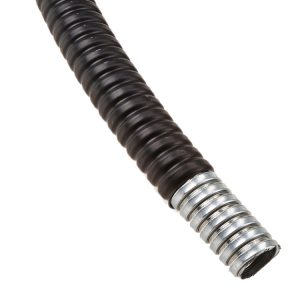 20mm Stainless Steel Flexible Conduit, Black