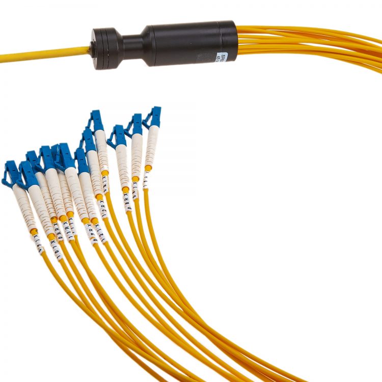 Pre-terminated hydra pepperpot glanding