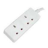 UK Mains Extension 13A, 2, 4 or 6 Gang