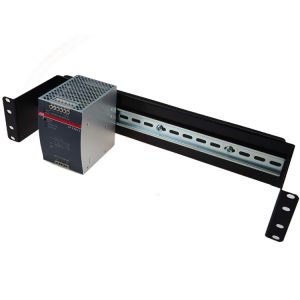 DC Distribution Rail with PSU cabinet panel | 19" panel | 19" frame | ETSI panel | ETSI frame | 19" fuse rail | 19" breaker rail | etsi dc distribution | etsi fuse rail | etsi breaker rail | etsi dc distribution | Custom Panels