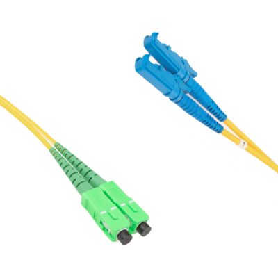 E2000-SC/APC Singlemode 9/125 duplex patchcord | SC/APC singlemode patchcord | SC/APC singlemode patch cord | SC/APC patch cord | SC/APC patchcord | E2000 singlemode patchcord | E2000 singlemode patch cord | E2000 patch cord |E2000 patchcord | SC/APC-E2000 singlemode patchcord |SC/APC- E2000 singlemode patch cord | SC/APC-E2000 patch cord | SC/APC-E2000 patchcord