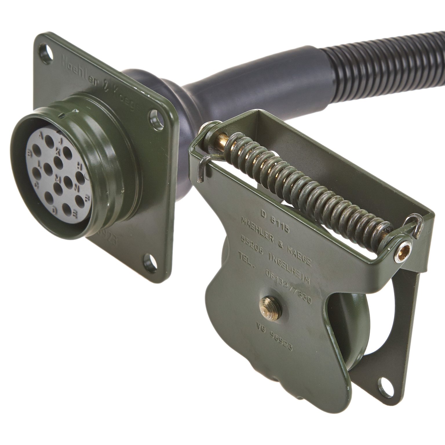 Military NATO trailer mounting assembly