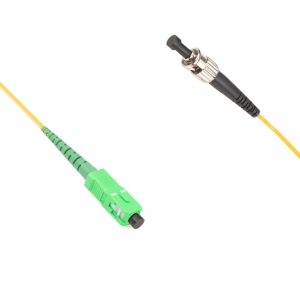SC/APC-ST Singlemode 9/125 simplex patchcord | ST singlemode patchcord | ST singlemode patch cord | ST patch cord | ST patchcord | SC/APC singlemode patchcord | SC/APC singlemode patch cord | SC/APC patch cord |SC/APC patchcord | ST-SC/APC singlemode patchcord |ST- SC/APC singlemode patch cord | ST-SC/APC patch cord | ST-SC/APC patchcord