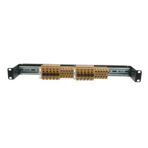 fuse rail with zero voltage terminals