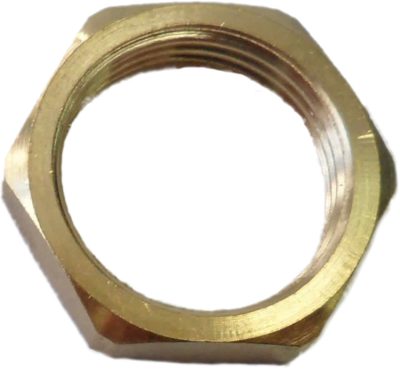 Conduit Locknut 25mm Brass (Pack of 10)