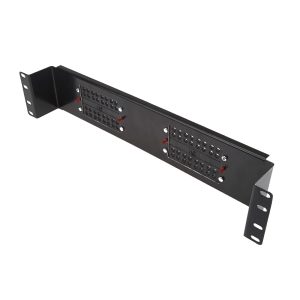 2U custom DDF Frame cabinet panel | 19" DDF frame | ETSI DDF frame | Custom Panels