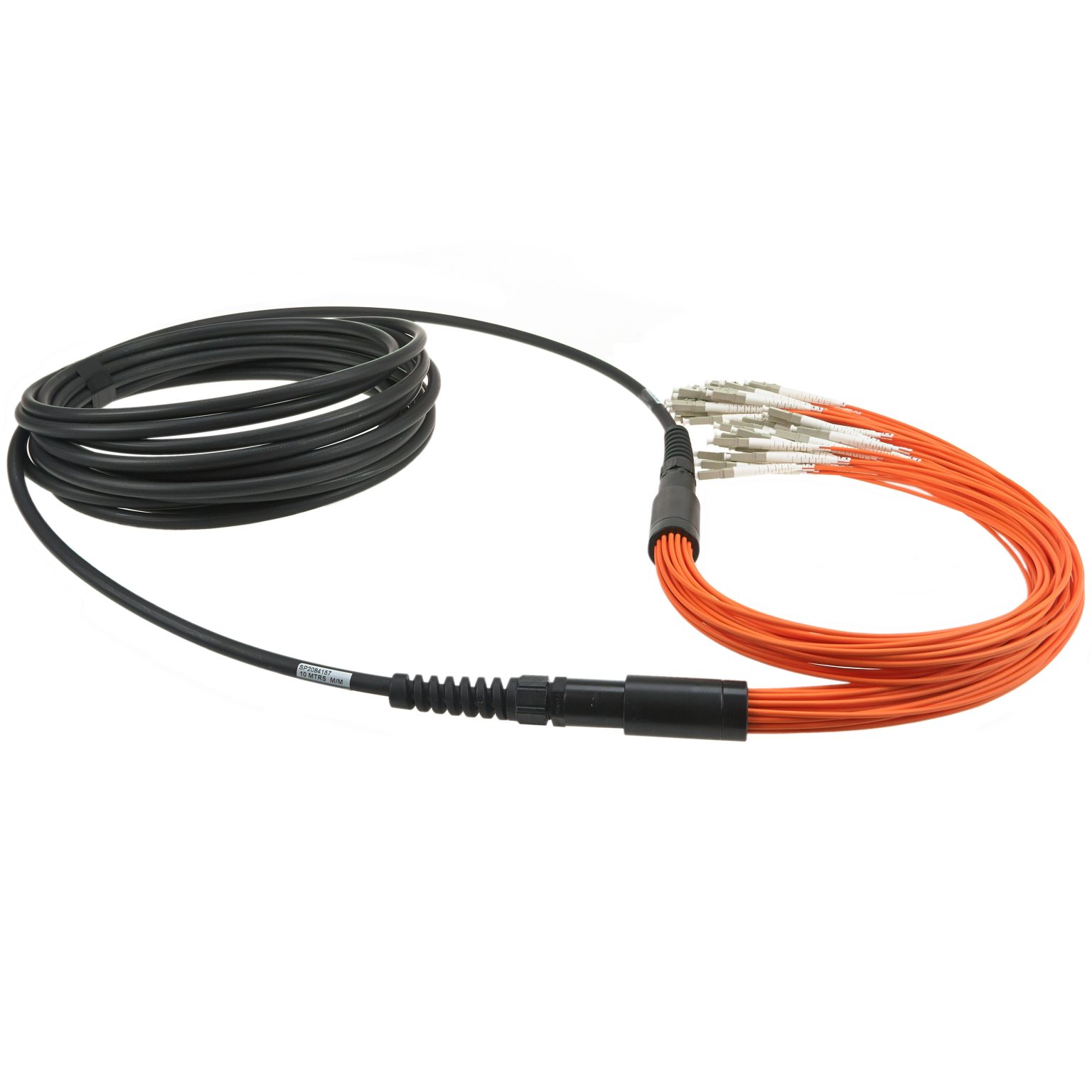 Pre-terminated hydra distribution cable