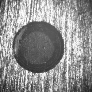 Metal ferrule before repolish