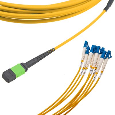 MTP - LC Singlemode 8 way Fibre (MPO)