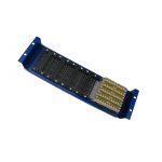 Co-Axial Products | HDC43 Ddf 3U Blue 19"Mounted | DDF panel | DDF Frame | DDF Krone | blue DDF | 6 block DDF | 19"DDF | 3U DDF | Cabinet DDF | B2 frame