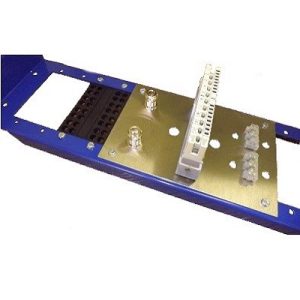 Custom Interface Plate for DDF Frame cabinet panel | 19" DDF frame | ETSI DDF frame | Krone DDF | Custom Panels